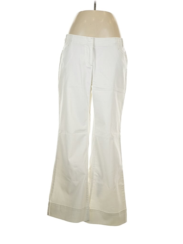Pre-owned Jjill Dress Pants In Ivory