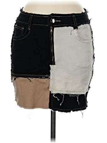 Unbranded Denim Skirt (view 1)