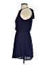 Blue Rain Solid Blue Cocktail Dress Size XXS - photo 5