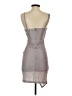 Akira Metallic Silver Cocktail Dress Size S - photo 2