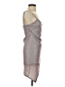 Akira Metallic Silver Cocktail Dress Size S - photo 4