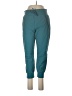 Athleta Color Block Teal Track Pants Size 10 - photo 1