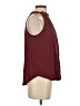 Assorted Brands 100% Rayon Burgundy Sleeveless Blouse Size S - photo 4