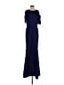 JS Collections Blue Cocktail Dress Size 4 - photo 1