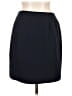 Apostrophe 100% Polyester Solid Black Formal Skirt Size 12 - photo 1
