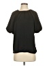 Ann Taylor 100% Polyester Black Short Sleeve Blouse Size XS (tall) - photo 1