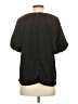 Ann Taylor 100% Polyester Black Short Sleeve Blouse Size XS (tall) - photo 2