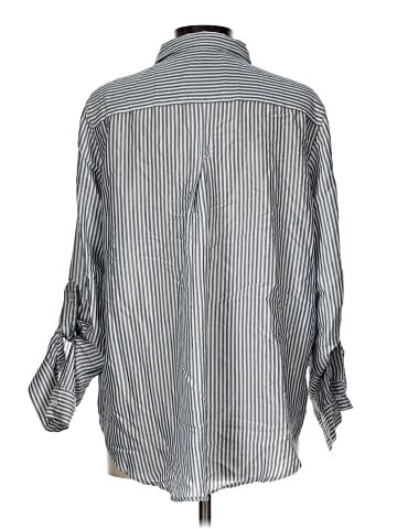 Velvet Heart Long Sleeve Button-Down Shirt (view 2)