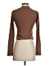 Unbranded 100% Polyester Brown Long Sleeve Turtleneck Size S - photo 2