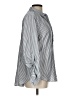 Velvet Heart Stripes Silver Long Sleeve Button-Down Shirt Size L - photo 4