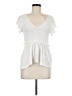 Shein Ivory Short Sleeve Top Size 8 - 10 - photo 1