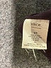 Vince. 100% Silk Black Burgundy 3/4 Sleeve Silk Top Size S - photo 7