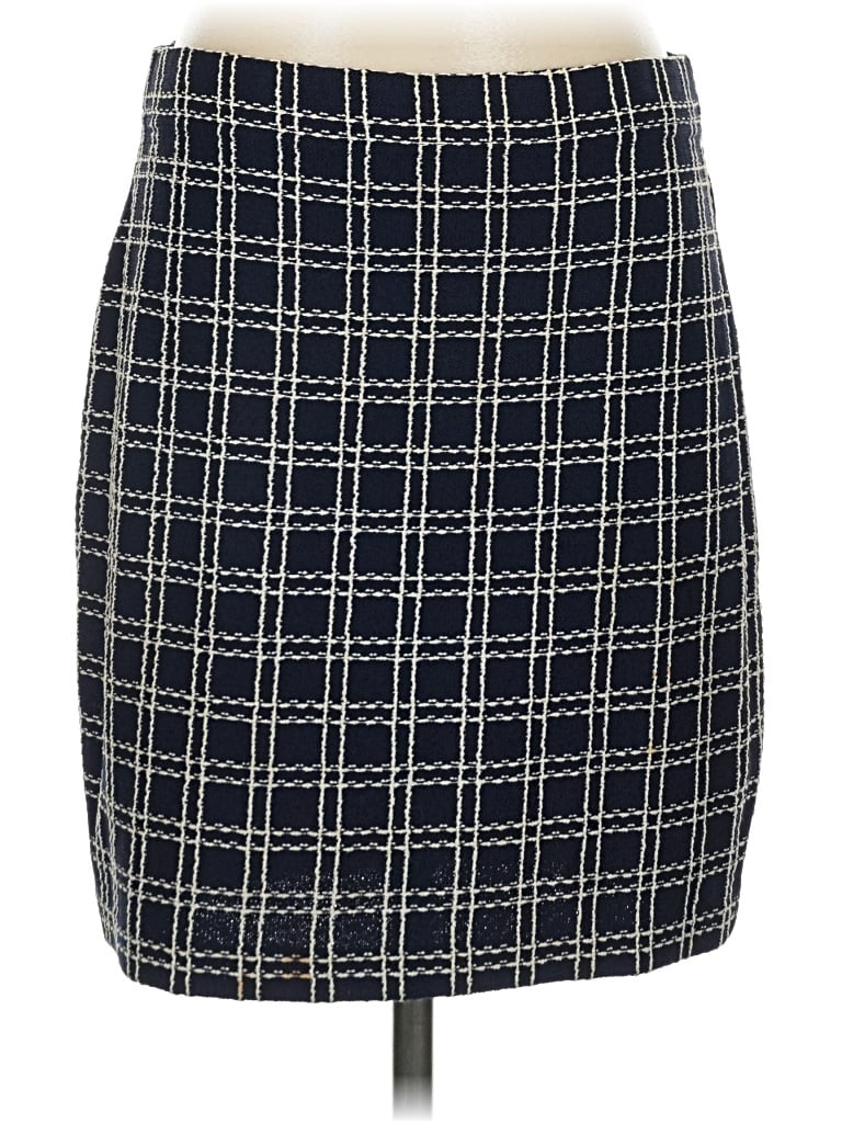 Pre-owned St. John Collection By Marie Gray Formal Skirt In Blue