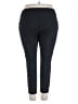 Timeless by Naeem Khan Solid Black Active Pants Size 2X - photo 2
