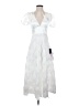 Lulus 100% Polyester White Cocktail Dress Size S - photo 1