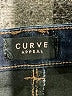 Curve Appeal Solid Blue Jeans Size 4 - photo 4