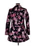 Angie Floral Purple Coat Size L - photo 2