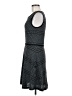 Max Studio Chevron-herringbone Gray Casual Dress Size M - photo 5