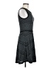 Max Studio Chevron-herringbone Gray Casual Dress Size M - photo 4