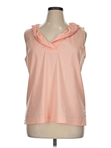 Lafayette 148 New York Sleeveless Blouse (view 1)