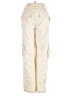 Love Tree 100% Polyester Ivory Cargo Pants Size L - photo 2