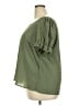 Shein Green Short Sleeve Blouse Size 2X - photo 5