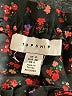 Topshop 100% Polyester Black 3/4 Sleeve Blouse Size 6 - photo 7