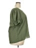 Shein Green Short Sleeve Blouse Size 2X - photo 4