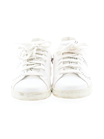 Valentino Garavani Leather Backnet Sneaker (view 2)