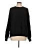Unbranded 100% Polyester Solid Black Pullover Sweater Size L - photo 1