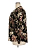 Well Worn 100% Viscose Floral Brown Long Sleeve Blouse Size XXL - photo 5