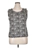 212 Collection Silver Sleeveless Top Size XL - photo 1