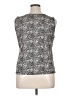 212 Collection Silver Sleeveless Top Size XL - photo 2