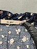 Mi ami 100% Rayon Polka Dots Blue Jumpsuit Size L - photo 4