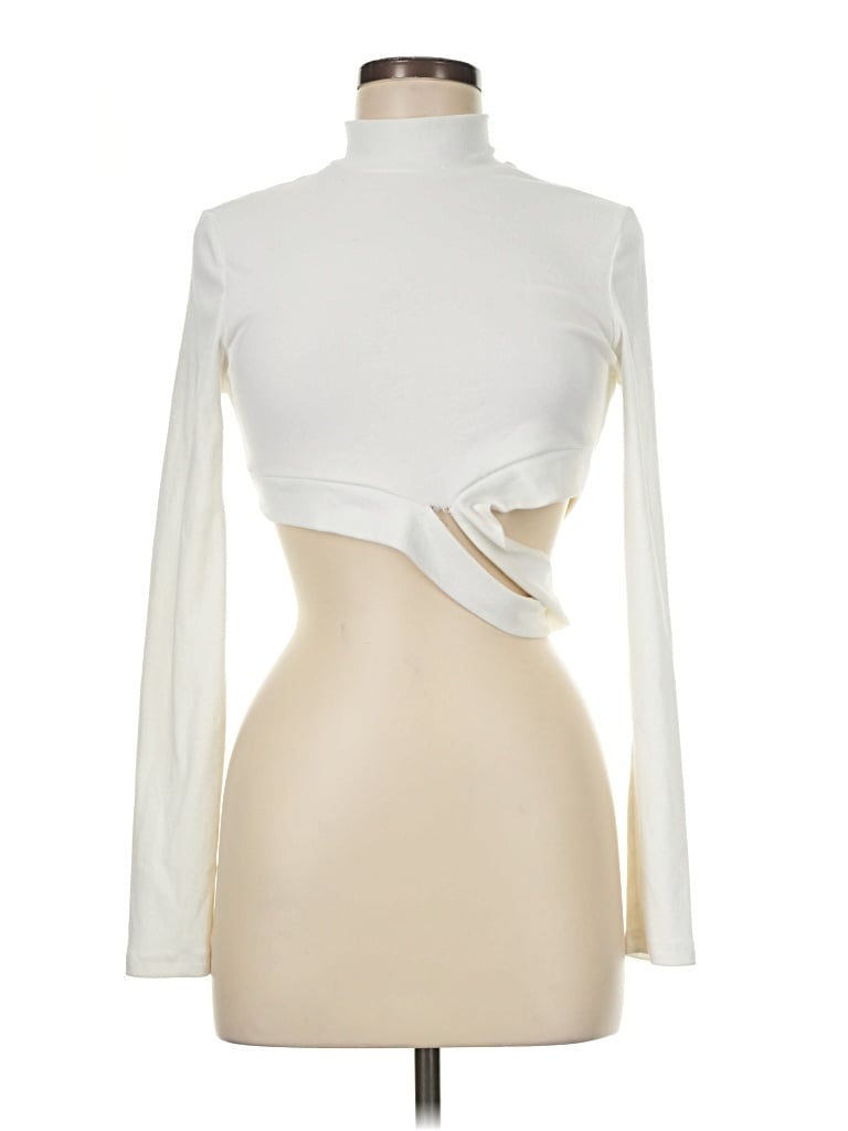 Pre-owned Shein Cardigan Sweater In Ivory