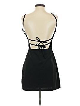 how to style a black mini dress Araminta Velour Mini Dress Black