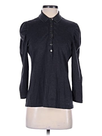 Burberry Brit 3/4 Sleeve Button-Down Shirt (view 1)