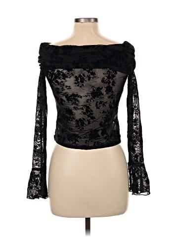DAZY Long Sleeve Top (view 2)