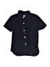 Mini Boden Solid Blue Short Sleeve Button-Down Shirt Size 7 - 8 - photo 1
