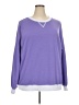 Fantaslook Purple Pullover Sweater Size 2X - photo 1