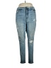Terra & Sky Hearts Blue Jeans Size 16 - photo 1