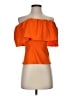 Zara Orange Short Sleeve Top Size S - photo 1