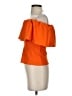 Zara Orange Short Sleeve Top Size S - photo 5