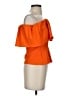 Zara Orange Short Sleeve Top Size S - photo 4
