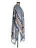 Woven Heart 100% Polyester Blue Kimono One size - photo 4