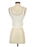 Pink Rose Ivory Sleeveless Top Size S - photo 2