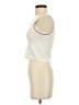 Pink Rose Ivory Sleeveless Top Size S - photo 5