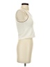 Pink Rose Ivory Sleeveless Top Size S - photo 4