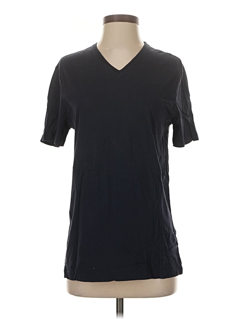Pre-owned Derek Rose Short Sleeve T-shirt In Black