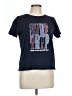 Unbranded Print Blue Short Sleeve T-Shirt Size L - photo 1